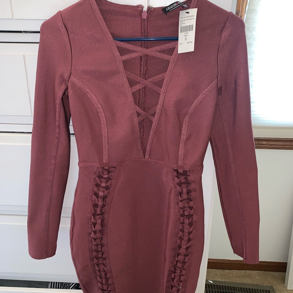 Fashion Nova Bandage Dress